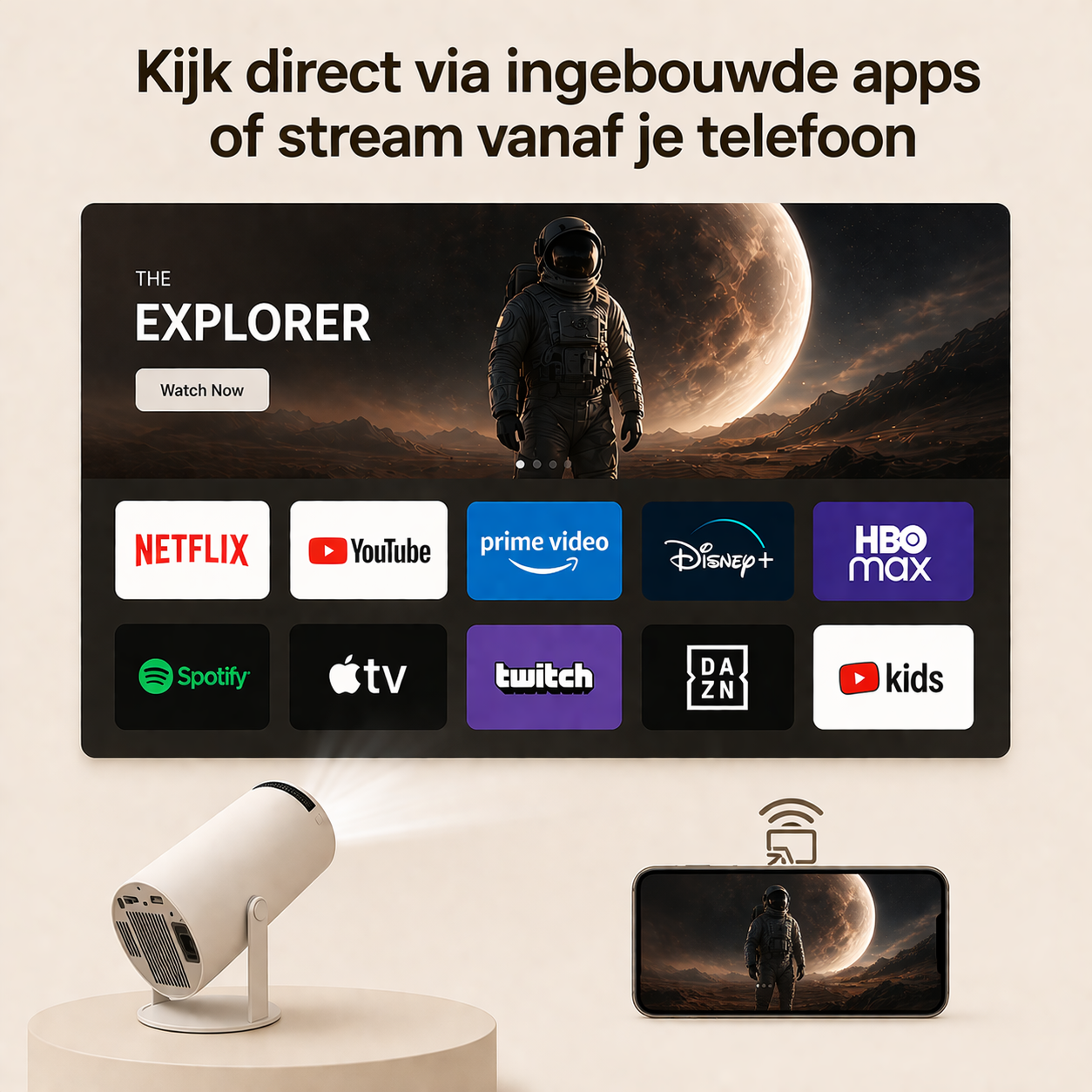 Draagbare Projector