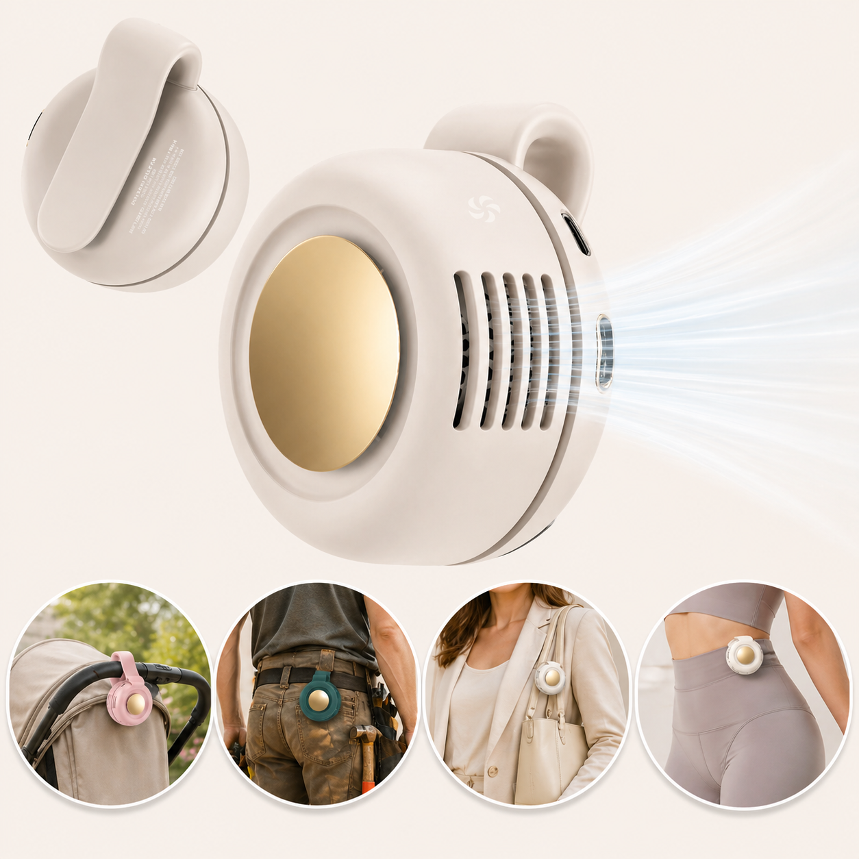 Elegante Clipventilator