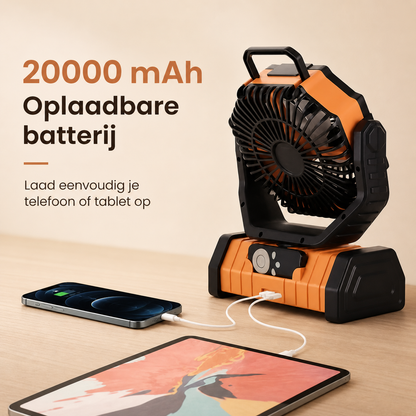 Robuuste Camping Ventilator