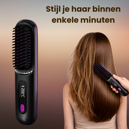 Draadloze stijlborstel - voor een verzorgde uitstraling